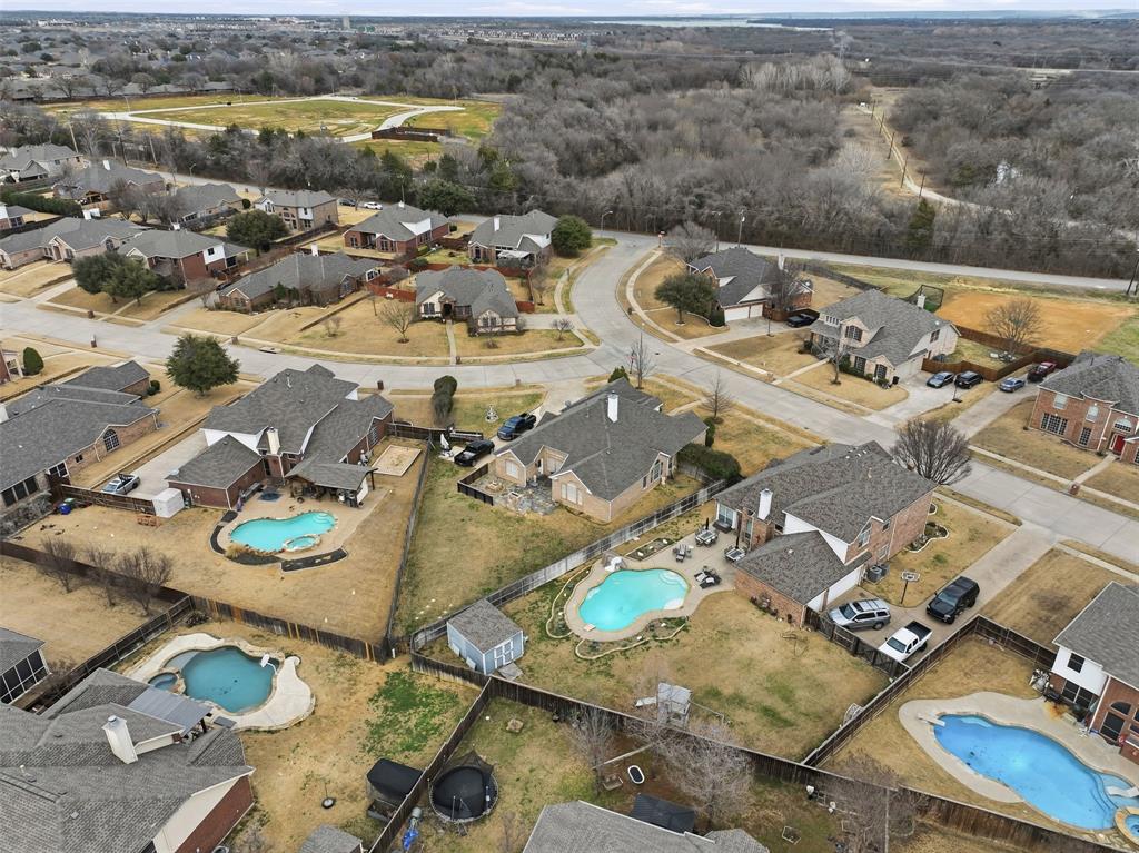 1801 Rim Rock Trail Mansfield, TX 76063 - Photo 28 of 40 an aerial view of residential houses with outdoor space