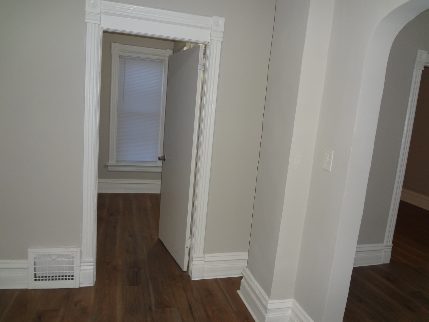 835 Oak Street Elgin, IL 60123 - Photo 12 of 45 a view of front door with wooden floor