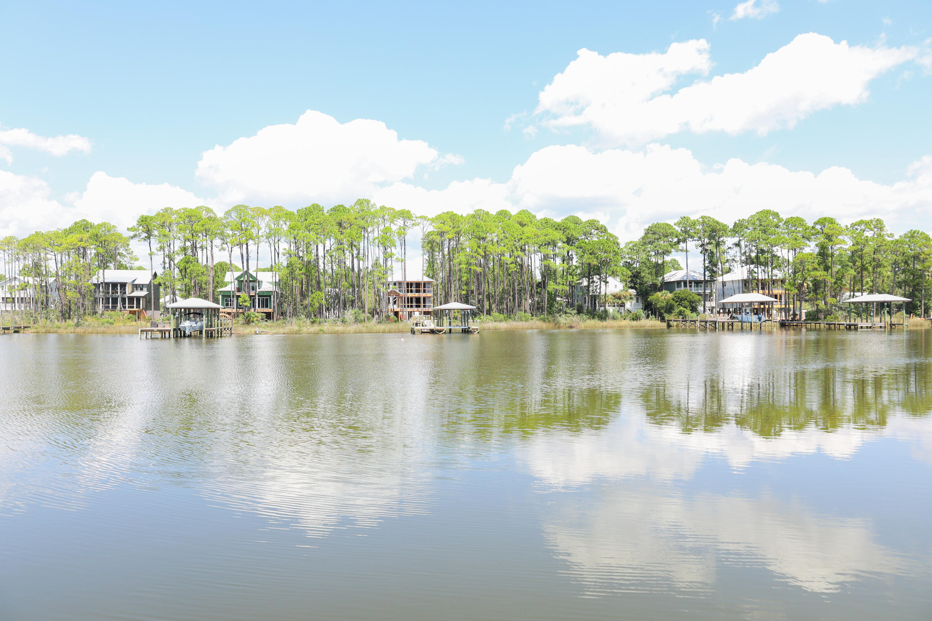 23 Tyler James Way Santa Rosa Beach, FL 32459 - Photo 24 of 47 a view of a lake with houses