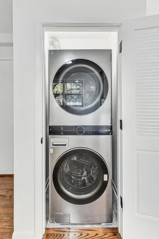 a close view of a fireplace