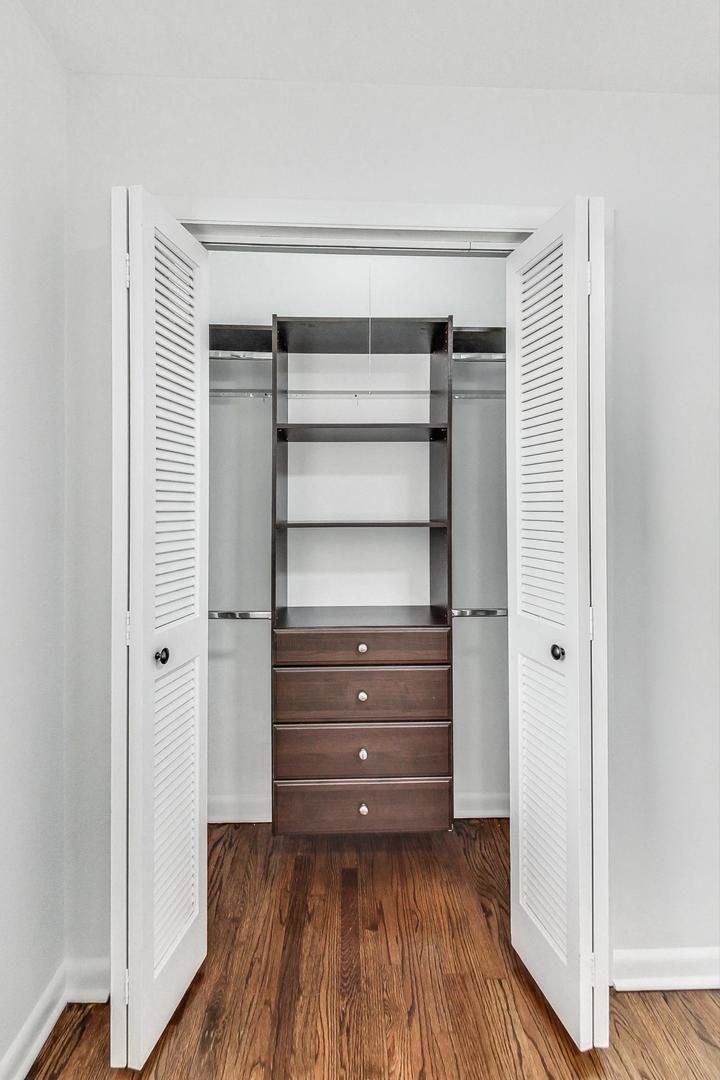 1108 Fortuna Avenue, Unit 1 Park Ridge, IL 60068 - Photo 17 of 39 a view of walk in closet with empty racks