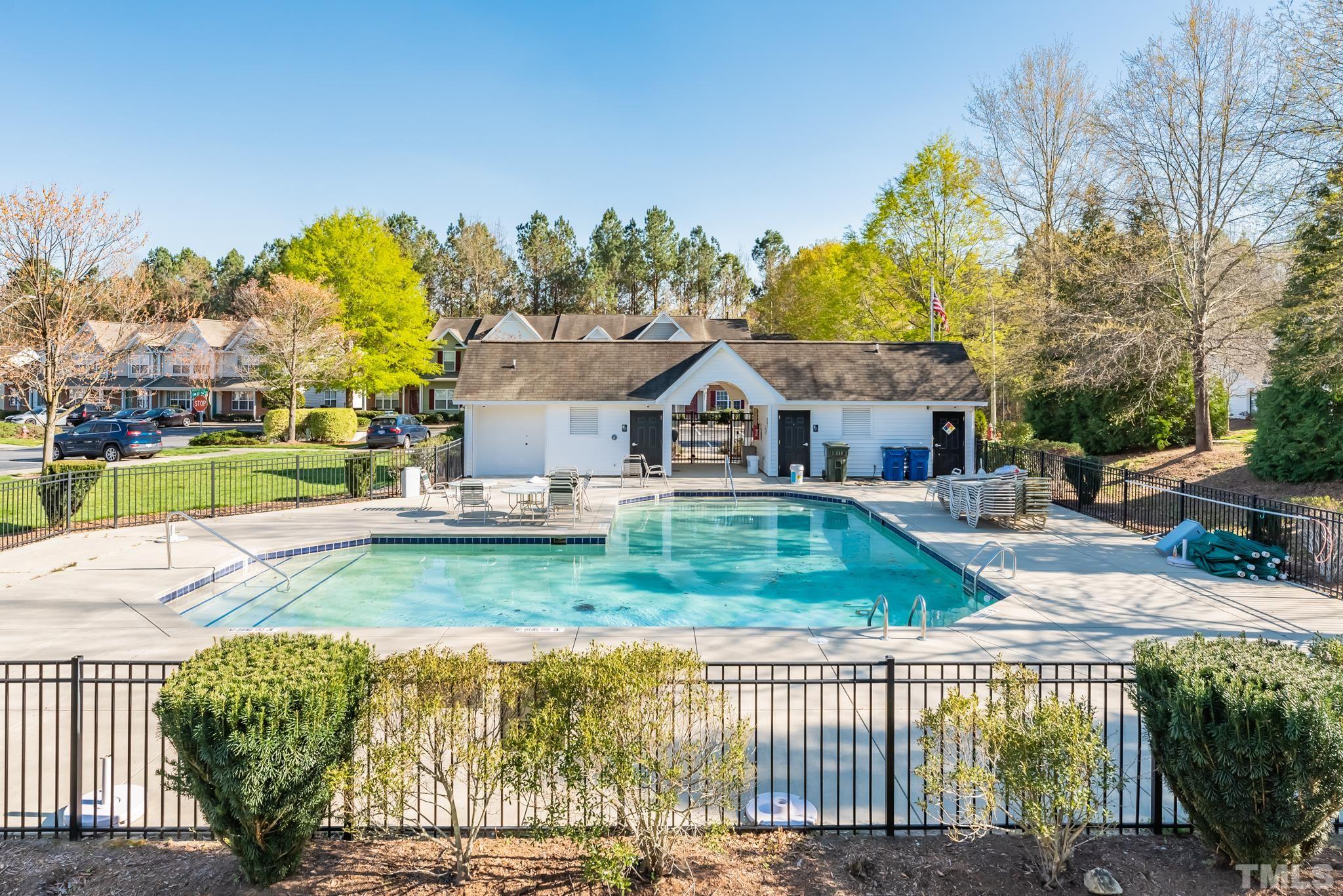 7814 Averette Field Drive Raleigh, NC 27616 - Photo 21 of 24 front view of a house with a yard