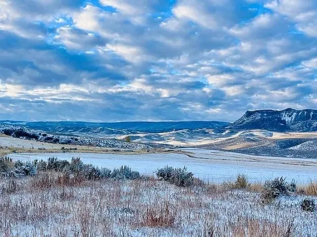 a view of outdoor space and mountain