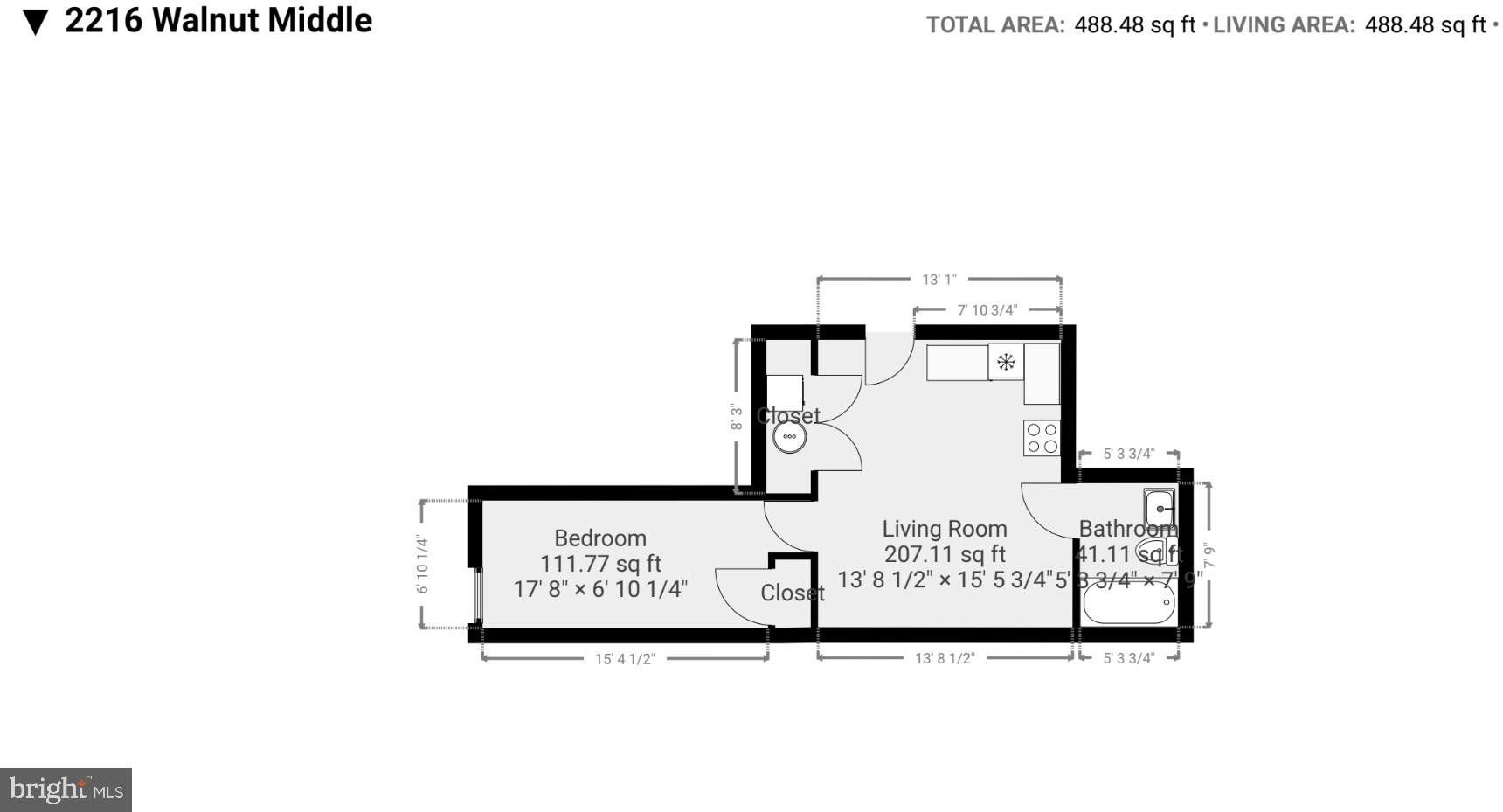 2216 Walnut Street, Unit 401 Philadelphia, PA 19103 - Photo 20 of 20 a picture of a bench in front of a wall