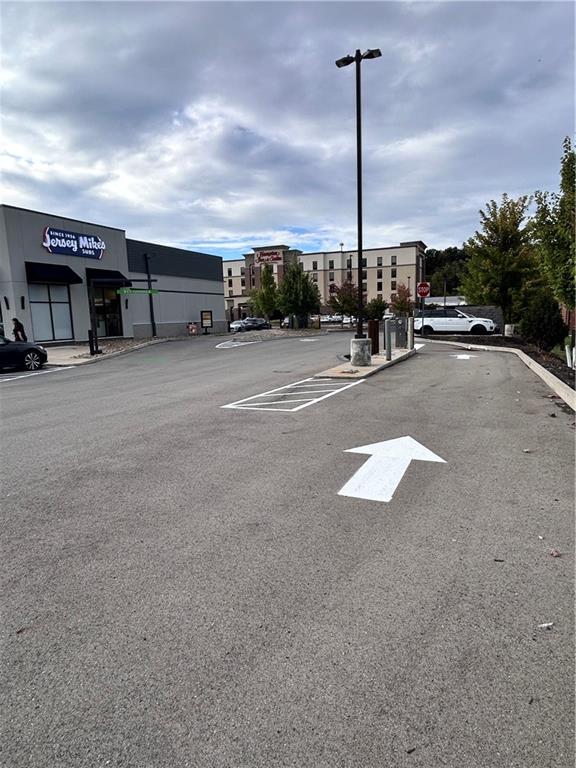 a view of the street