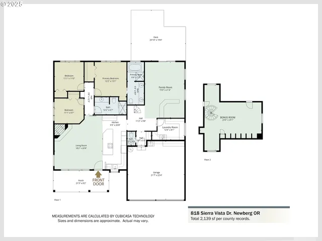 $695,000 | 818 Sierra Vista Drive, Newberg, OR 97132