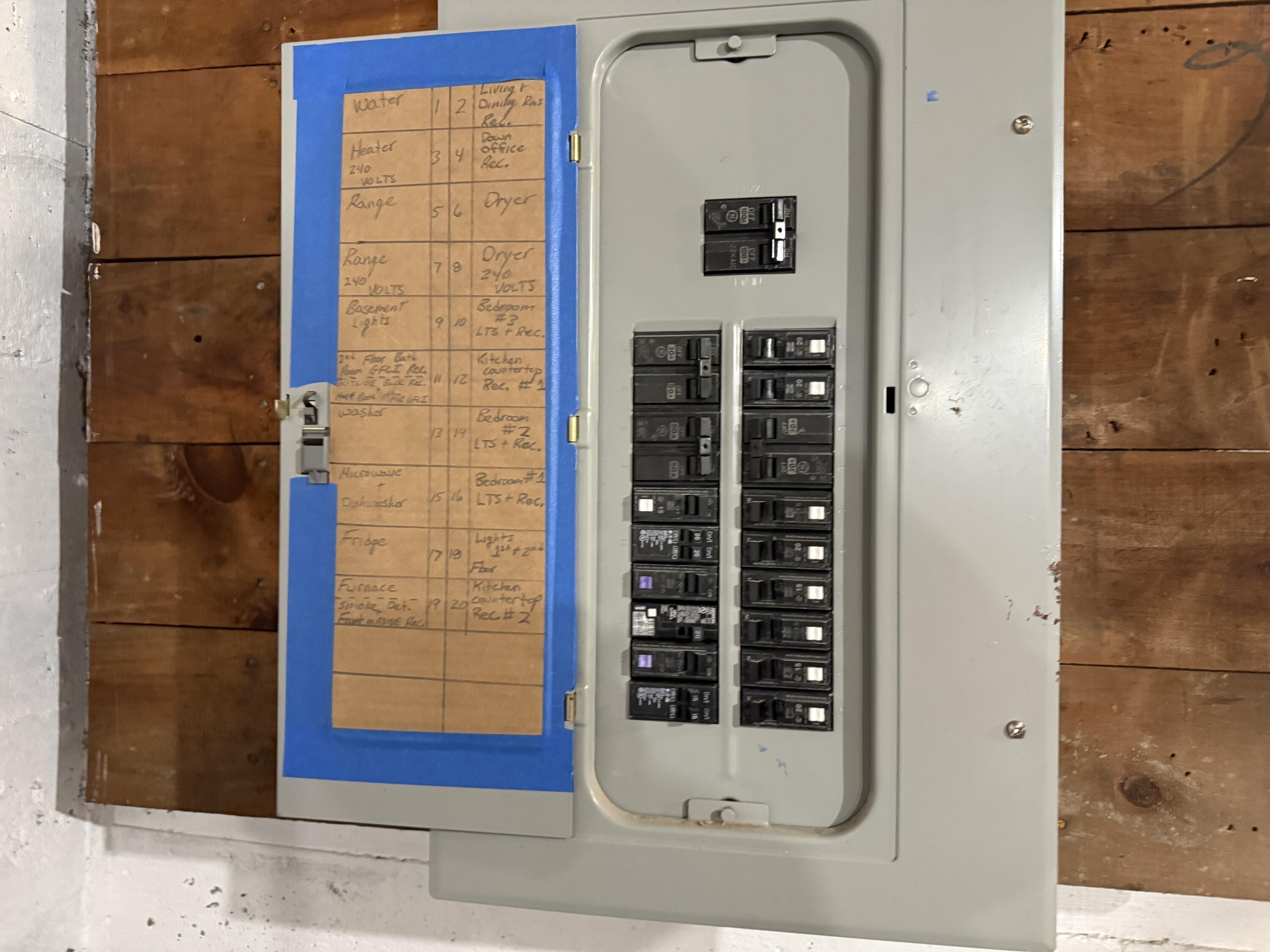 95 Silk Street Brewer, ME 04412 - Photo 31 of 40 Electric Panel Opened