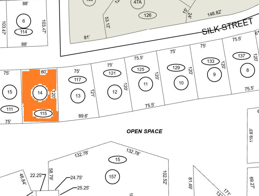95 Silk Street Brewer, ME 04412 - Photo 39 of 40 Tax Map Cropped and Highlighted