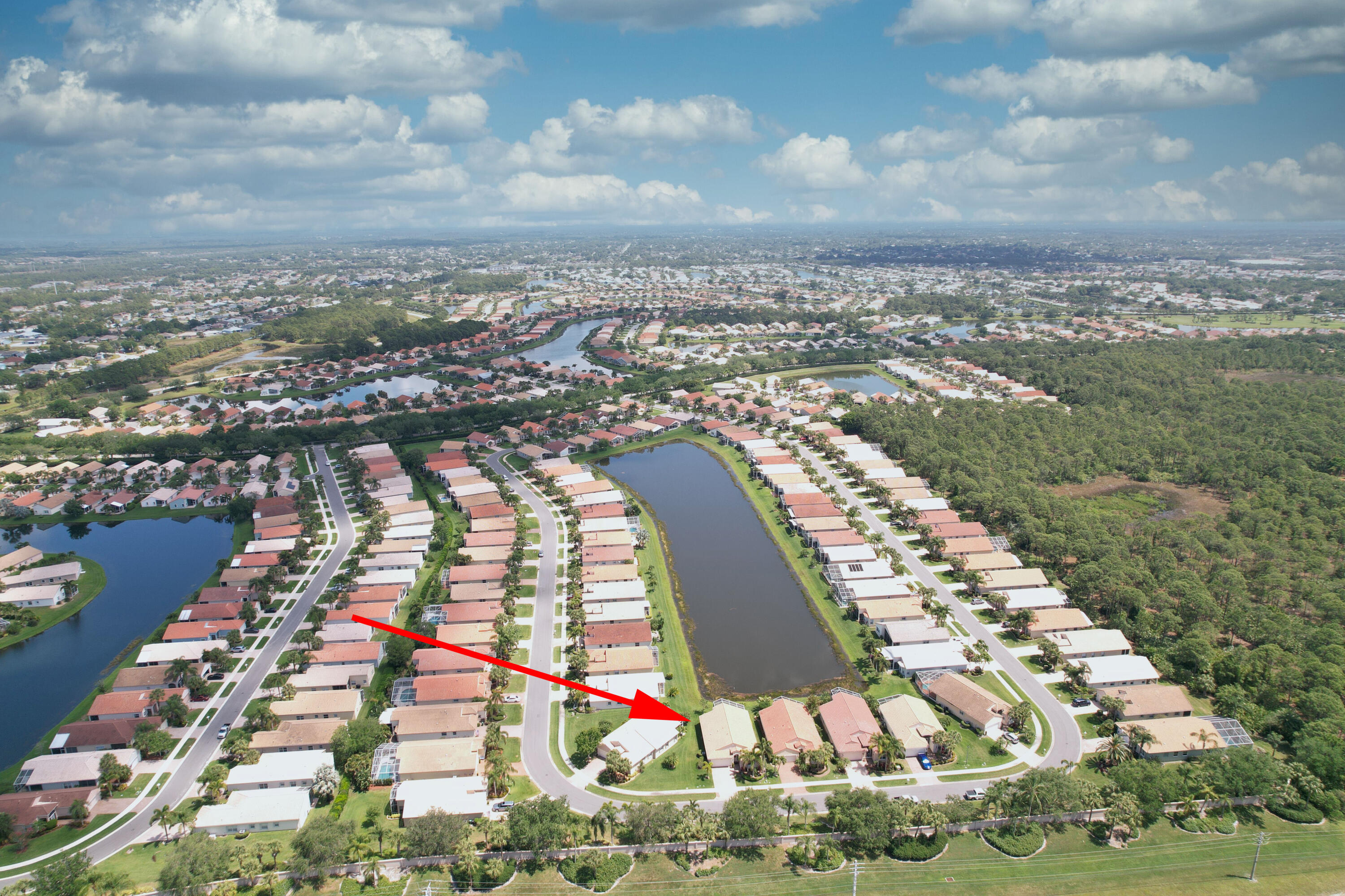 368 Springview Loop Port St. Lucie, FL 34986 - Photo 22 of 44 Aerial Water View