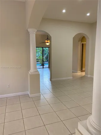 a view of a hallway