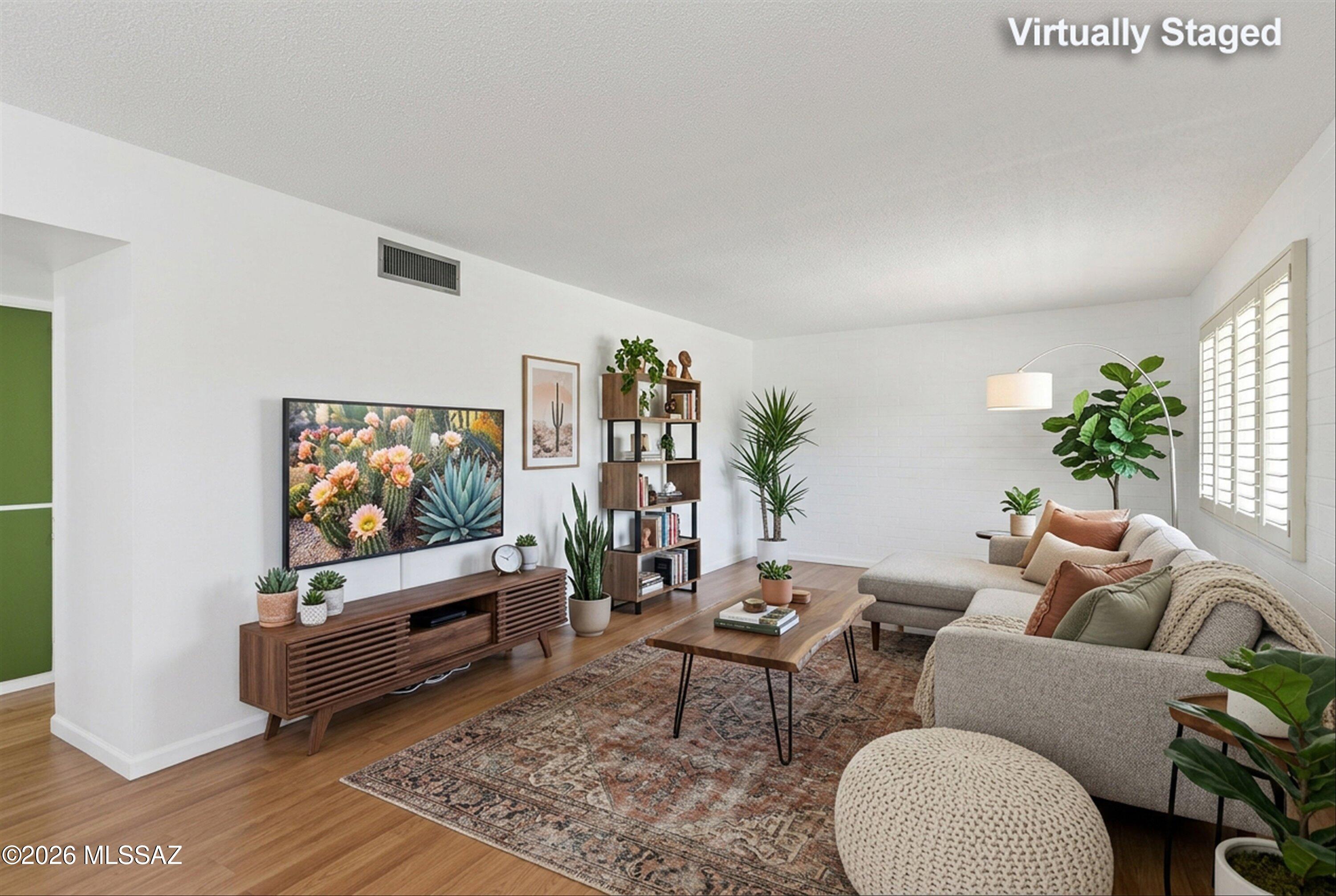 Staged Living Area