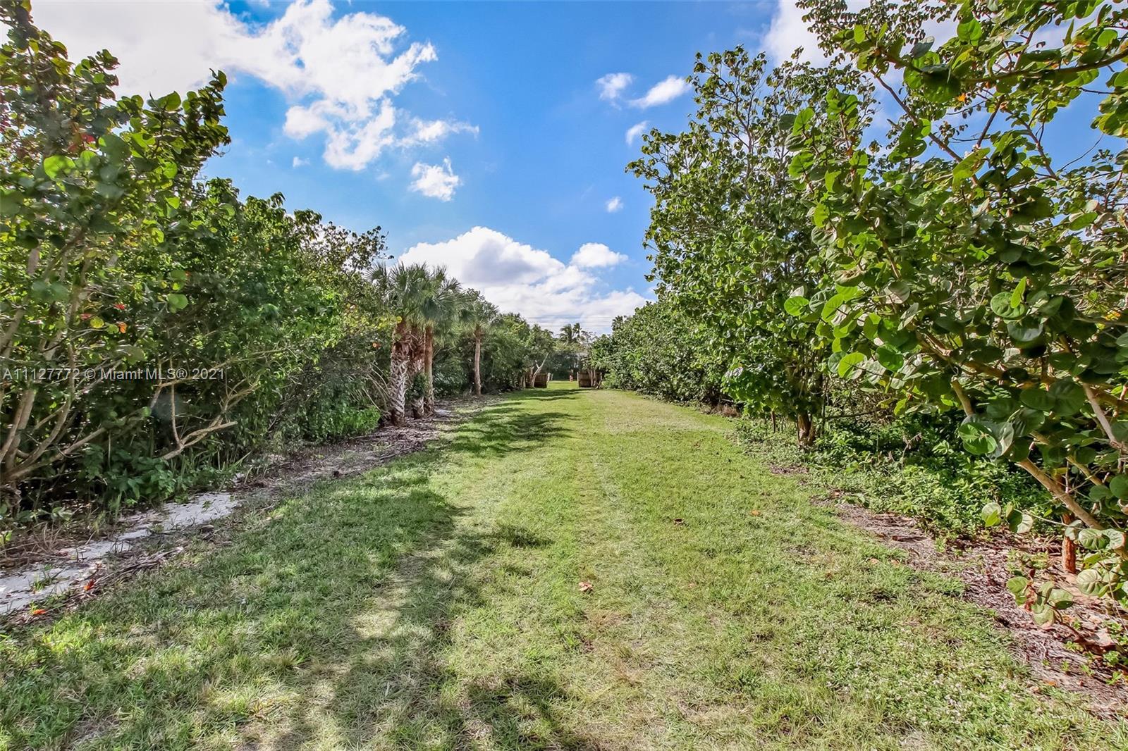 148-150 South Sewalls Point Road Stuart, FL 34996 - Photo 38 of 59 a backyard of a house with lots of green space