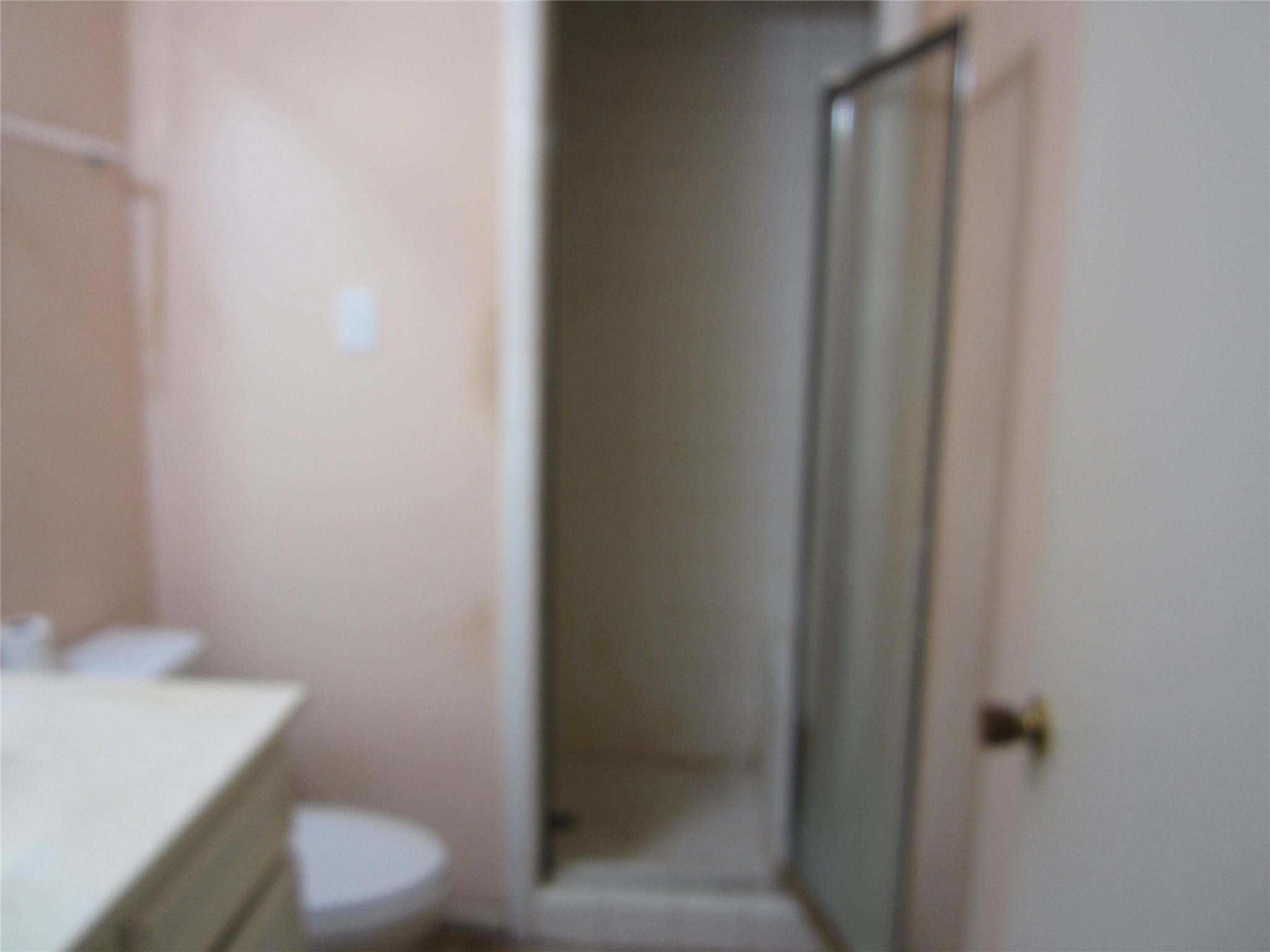 20697 Pierceall Road Hempstead, TX 77445 - Photo 27 of 35 Secondary bathroom with a shower, a toilet, and a vanity.