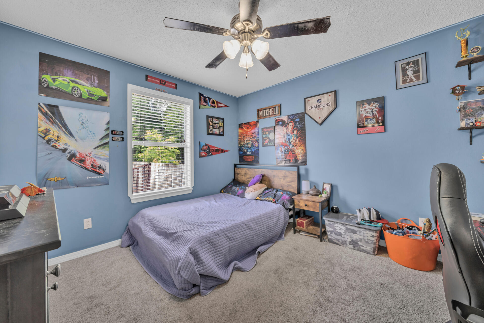 318 Peggy Drive Crestview, FL 32536 - Photo 35 of 47 a bedroom with furniture and a window