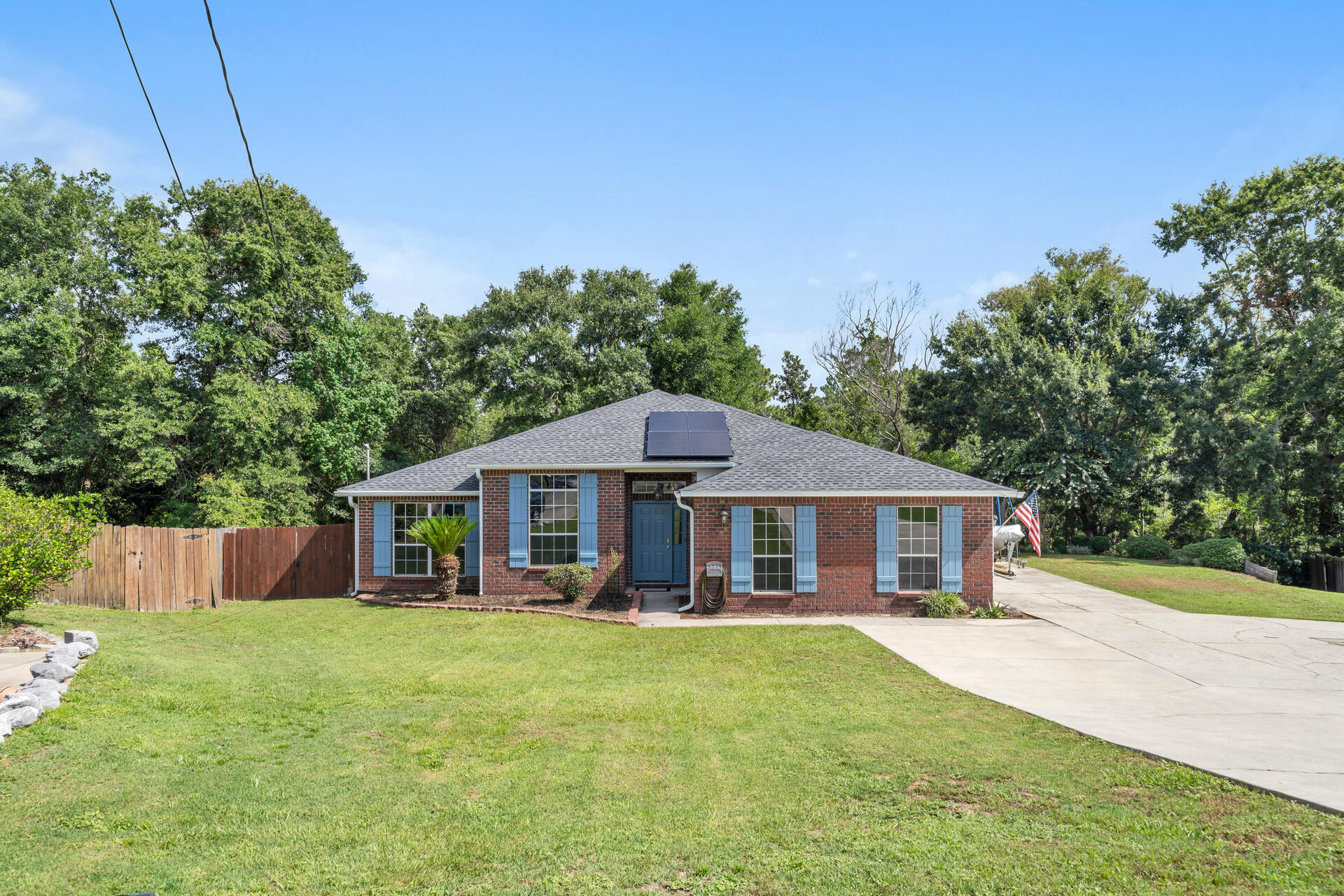 318 Peggy Drive Crestview, FL 32536 - Photo 47 of 47 a front view of house with yard and green space