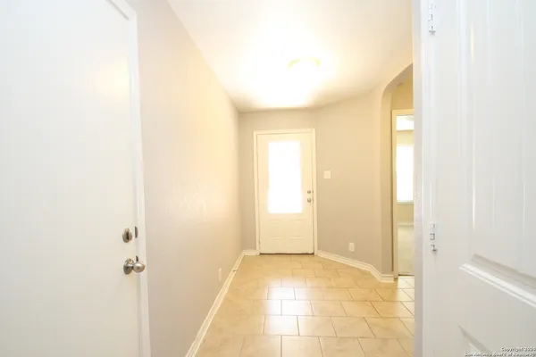 a view of a bathroom with a shower