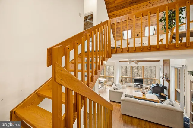 a view of a living room with balcony