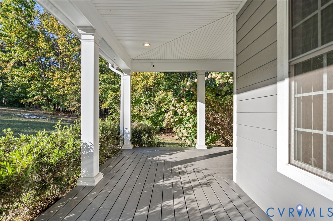 338 Thessalonia Road Bremo Bluff, VA 23022 - Photo 4 of 50 a view of a garden from a windows