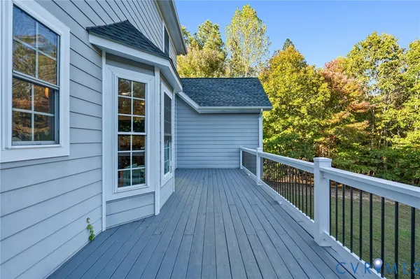 a view of a house with a balcony