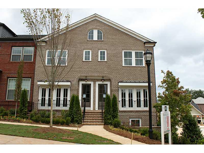 1624 Durden Road Northeast, Unit 17A Brookhaven, GA 30319 - Photo 1 of 1 Exterior Front. Beautifully landscaped front yard.