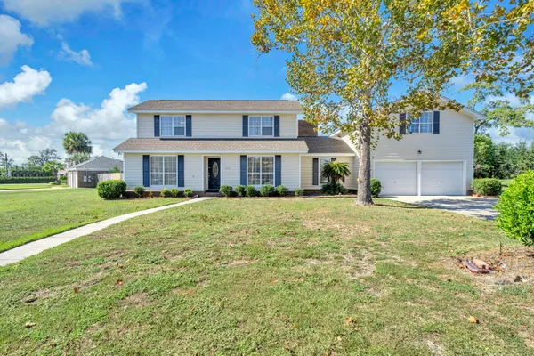 a house view with a outdoor space
