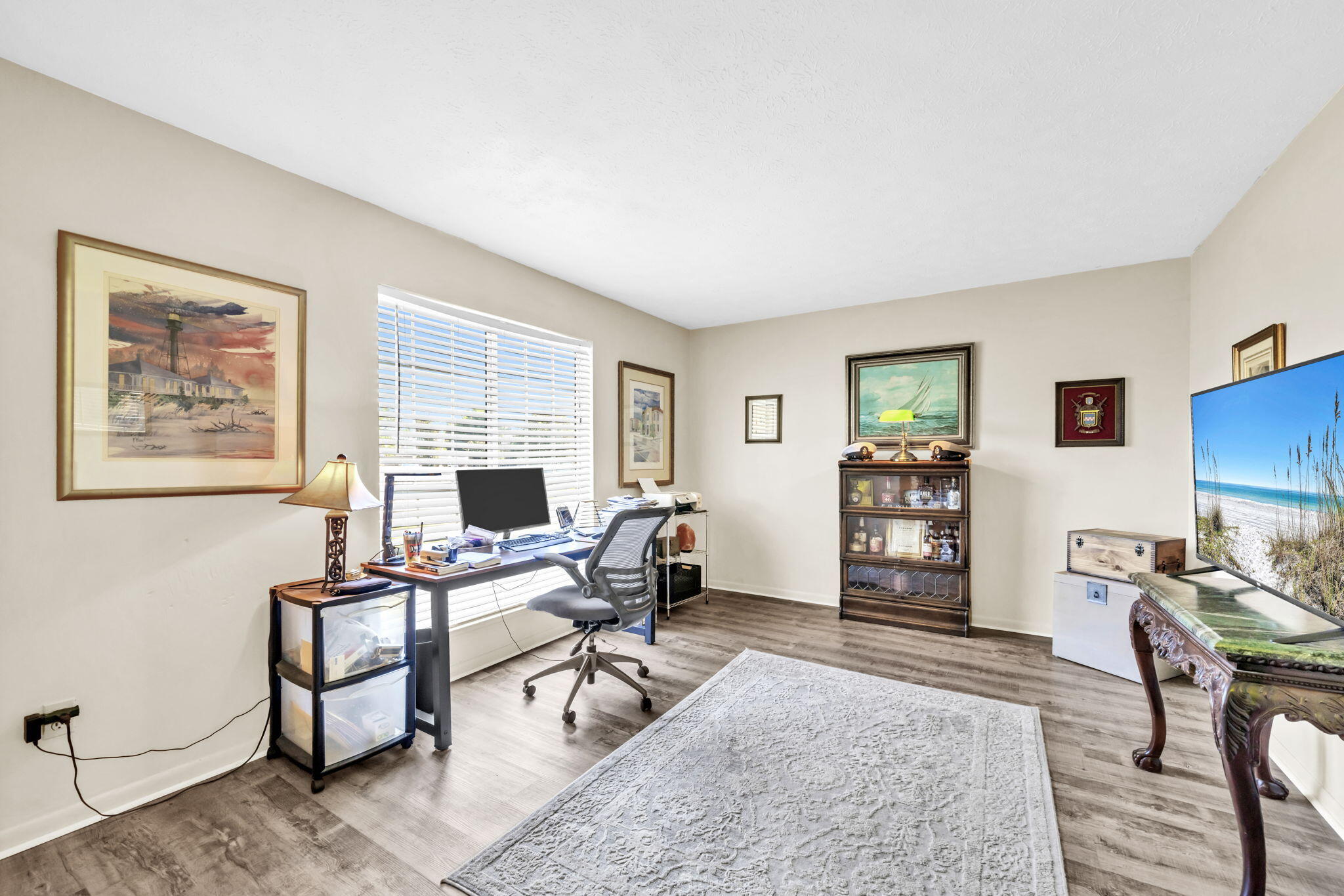 2609 Briarcliff Road Panama City, FL 32405 - Photo 11 of 41 a view of a livingroom with workspace and a window