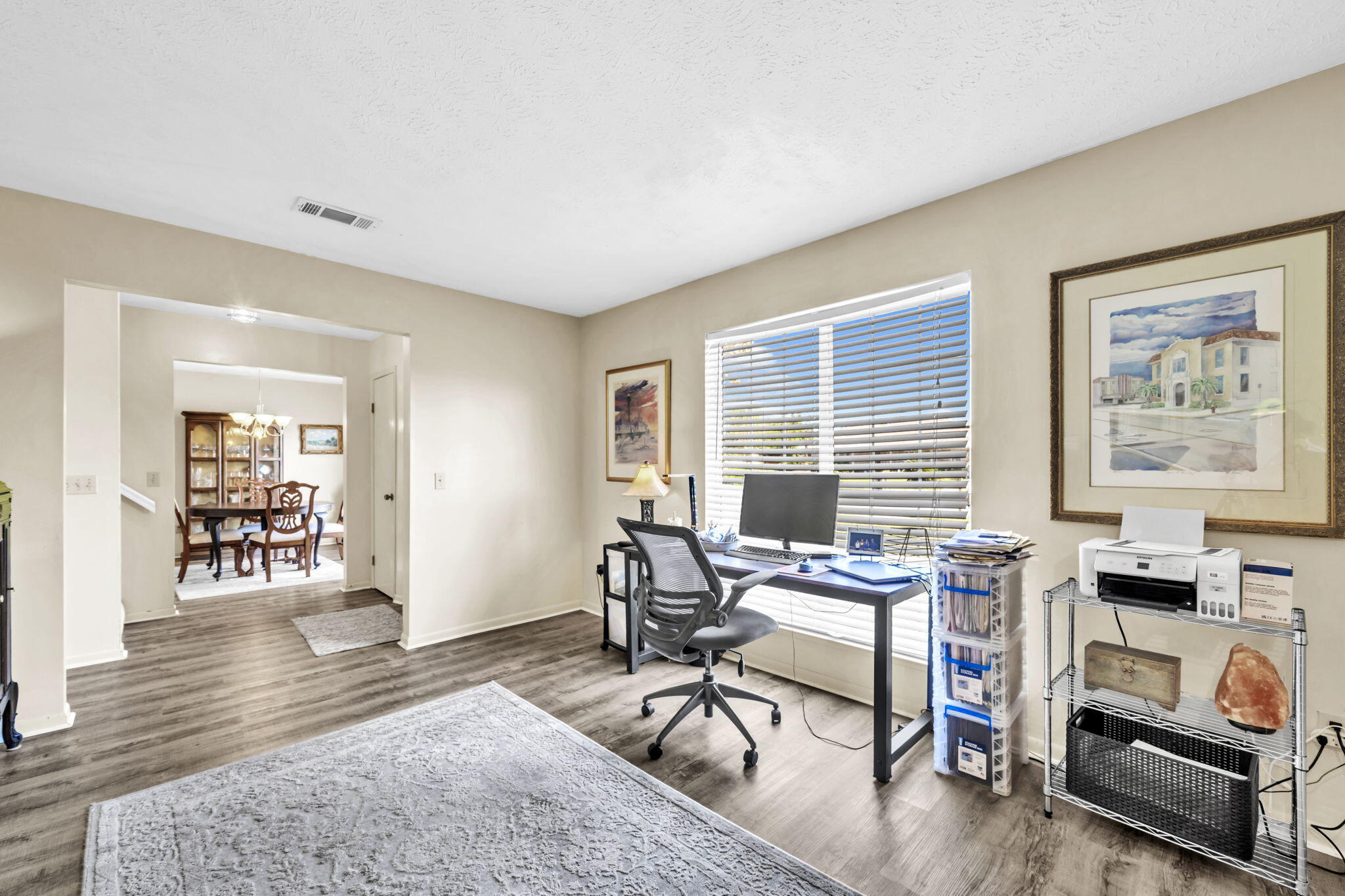 2609 Briarcliff Road Panama City, FL 32405 - Photo 12 of 41 a view of a livingroom with workspace and a window