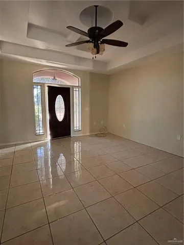 a view of empty room