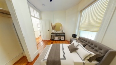 7 Mark Street, Unit 1 Boston, MA 02130 - Photo 2 of 12 a living room with furniture and a wooden floor