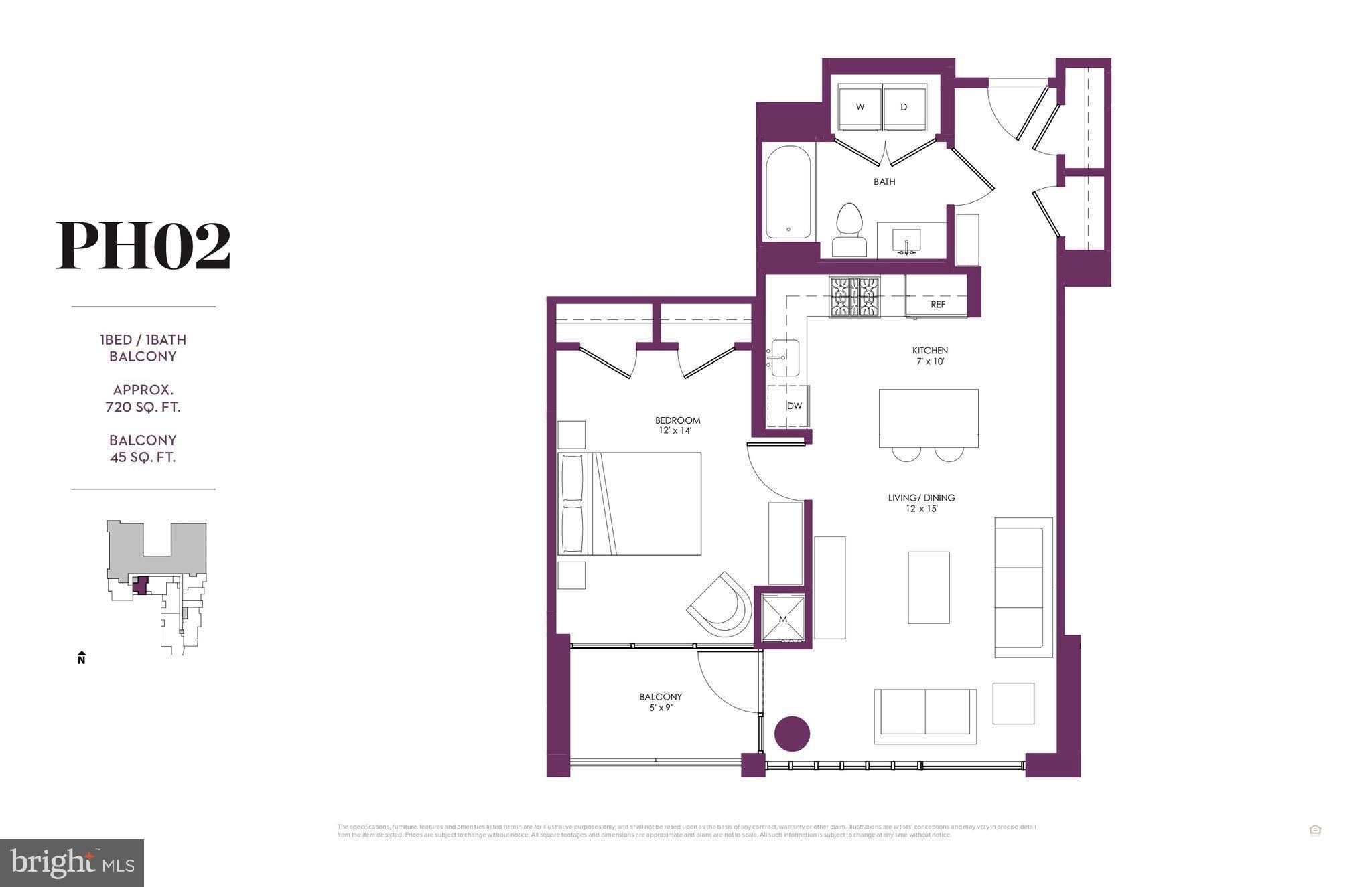 45 Sutton Square Southwest, Unit PH02 Washington, DC 20024 - Photo 16 of 16