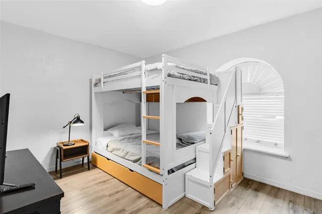 a very nice looking room with a large window