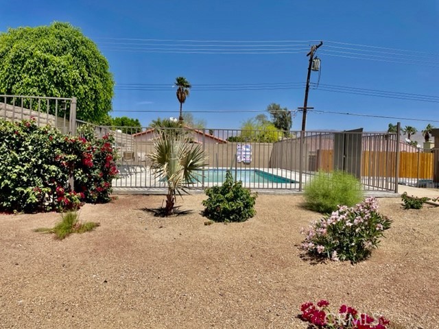 79380 Ave 42, Unit 2 Bermuda Dunes, CA 92203 - Photo 14 of 15 a view of garden with patio