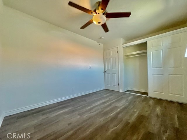 79380 Ave 42, Unit 2 Bermuda Dunes, CA 92203 - Photo 10 of 15 an empty room with a empty space and a ceiling fan