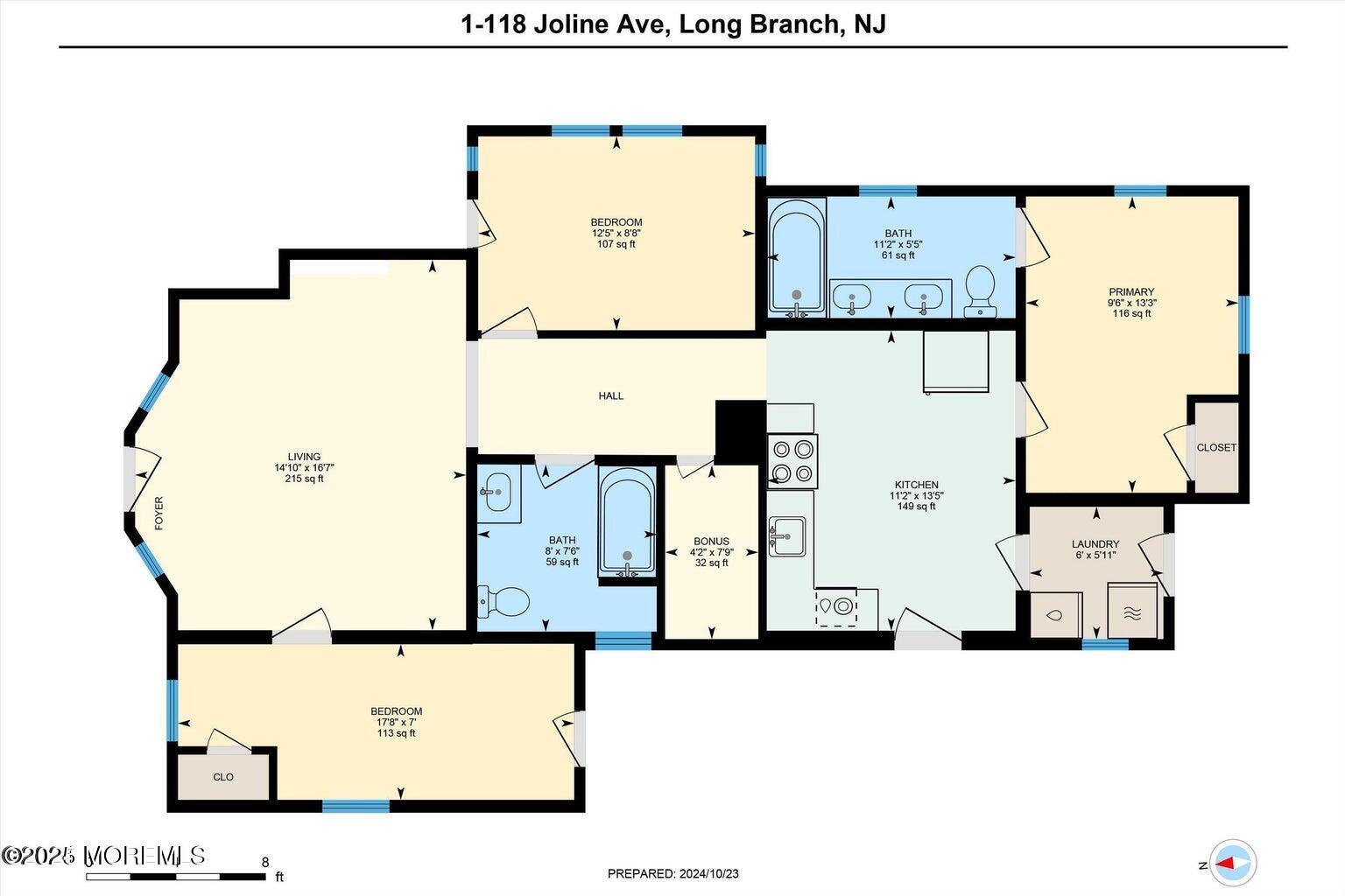 118 Joline Avenue, Unit 1 Long Branch, NJ 07740 - Photo 19 of 21