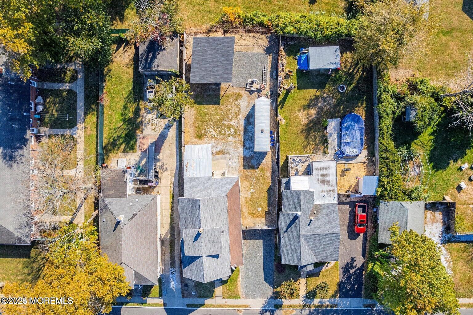 118 Joline Avenue, Unit 1 Long Branch, NJ 07740 - Photo 21 of 21 a aerial view of multi story residential apartment building with swimming pool