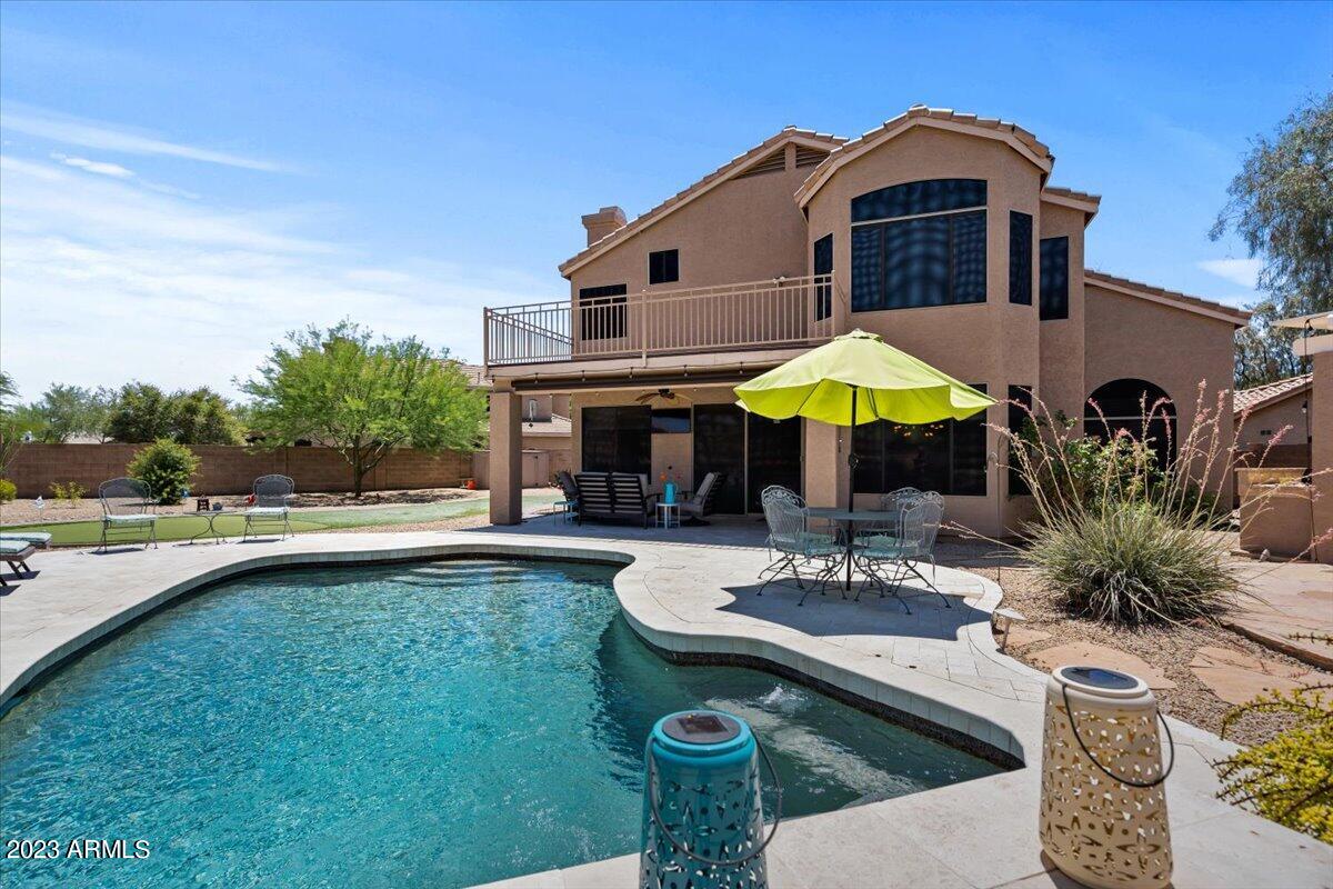 4356 East Swilling Road Phoenix, AZ 85050 - Photo 55 of 67 Back of home & pool
