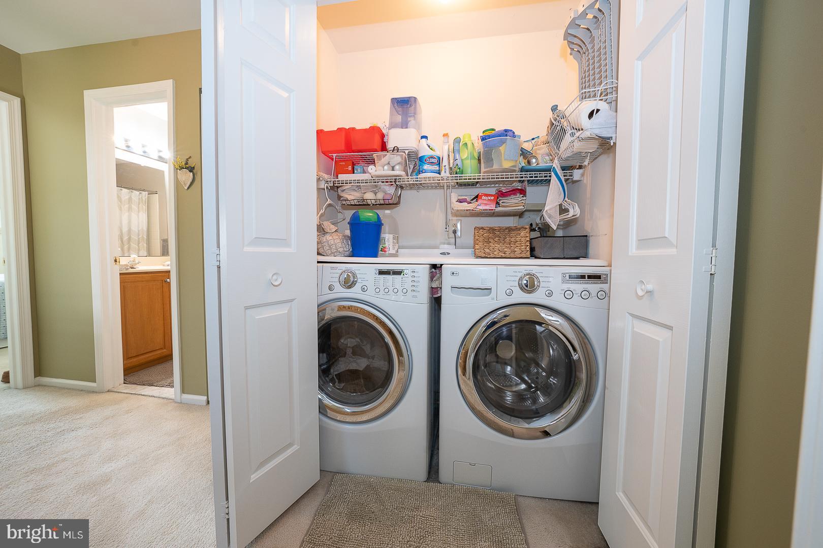 224 Fox Run Exton, PA 19341 - Photo 25 of 40 a utility room with dryer and washer