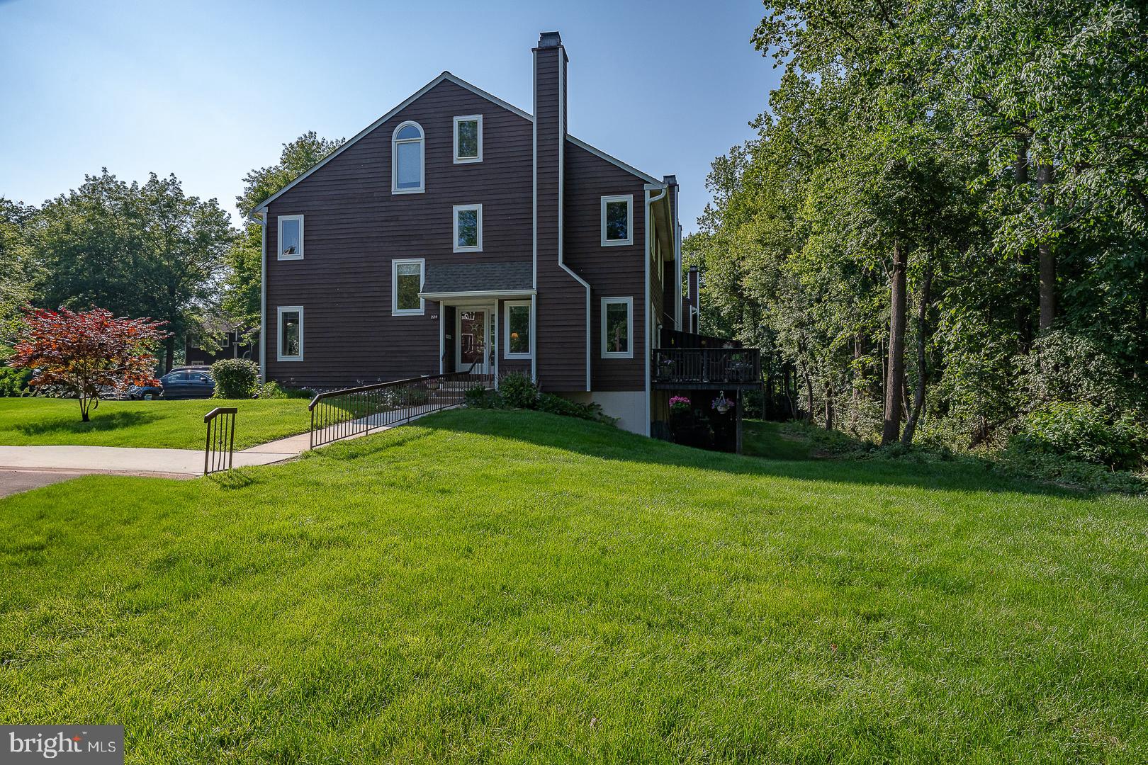 224 Fox Run Exton, PA 19341 - Photo 34 of 40 a house that has a big yard in front of it