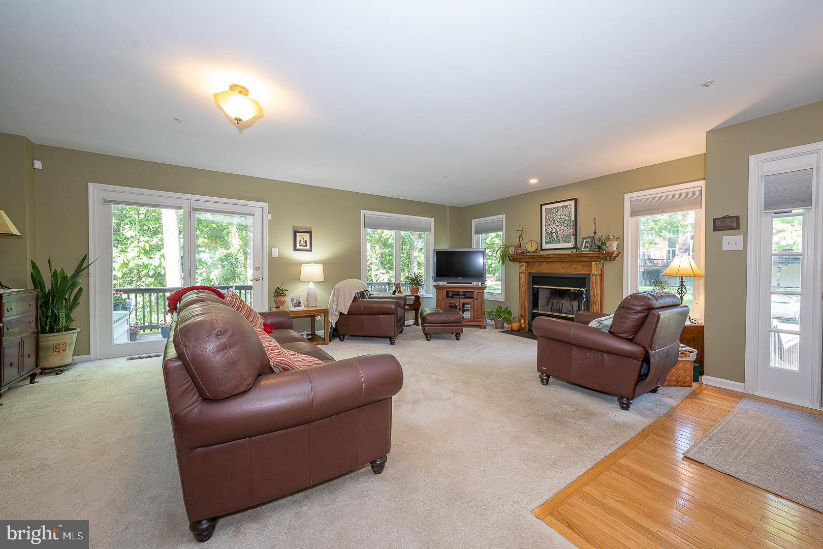 224 Fox Run Exton, PA 19341 - Photo 5 of 40 a living room with furniture and a fireplace