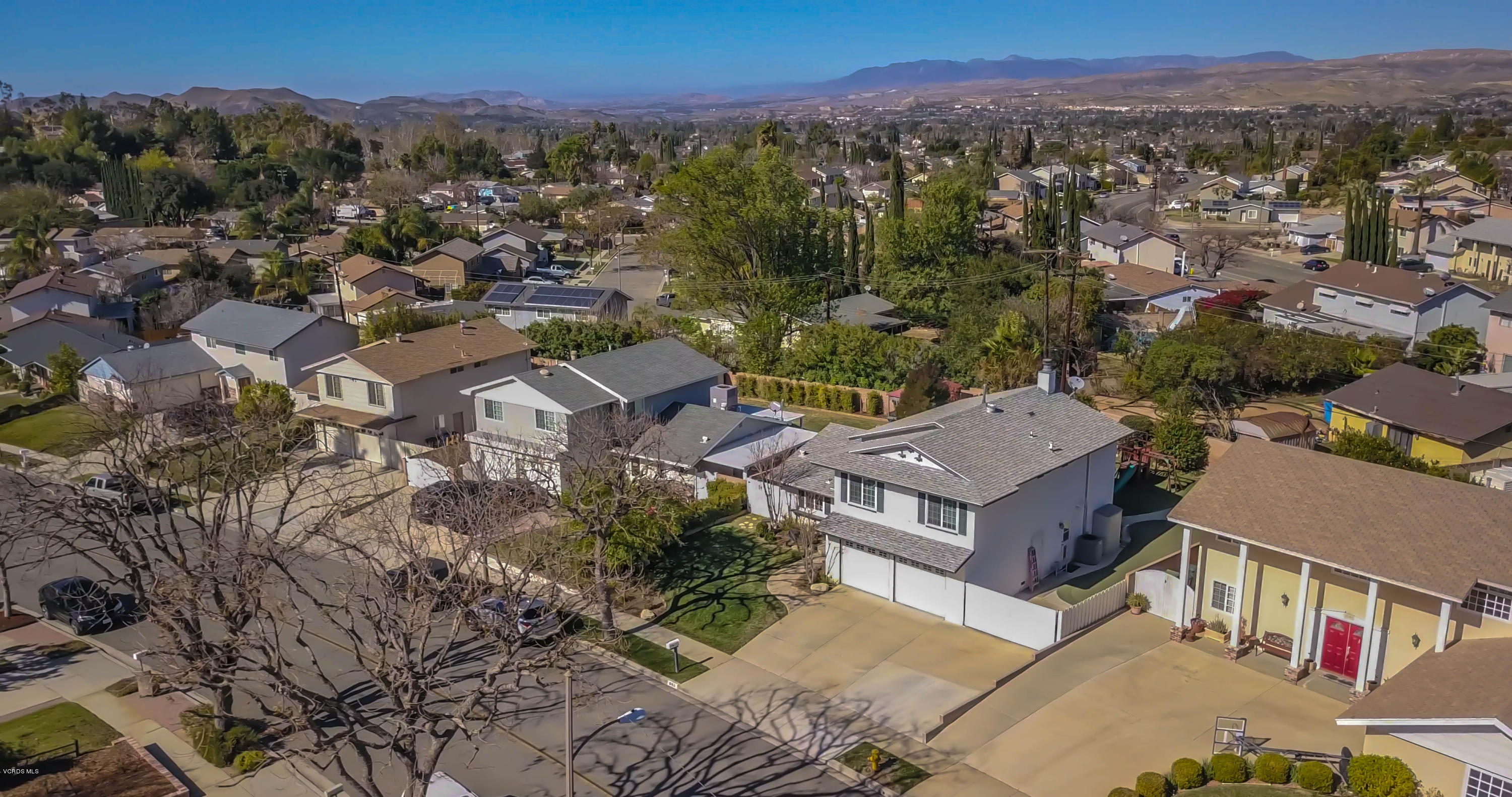 648 Appleton Road Simi Valley, CA 93065 - Photo 6 of 42 an aerial view of residential houses with outdoor space