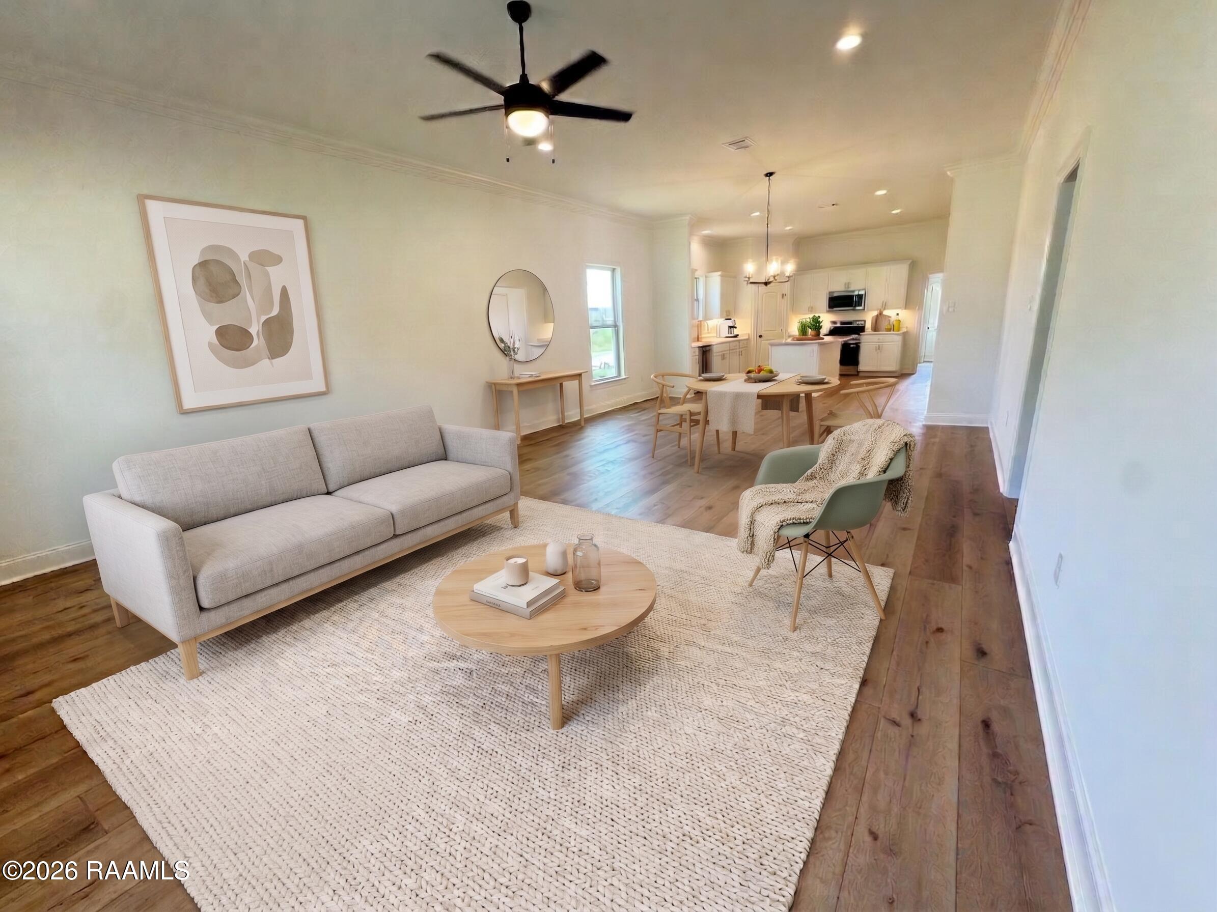 105 Crescent Row Broussard, LA 70518 - Photo 2 of 9 LIVING ROOM