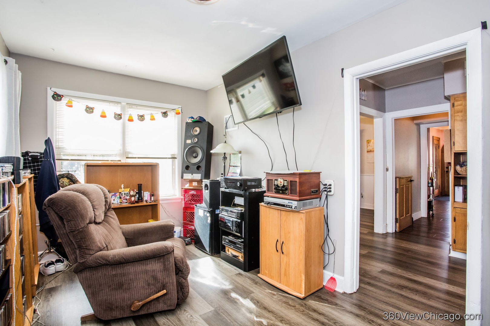 6308 Main Street Union, IL 60180 - Photo 17 of 39 a living room with furniture fireplace and flat screen tv