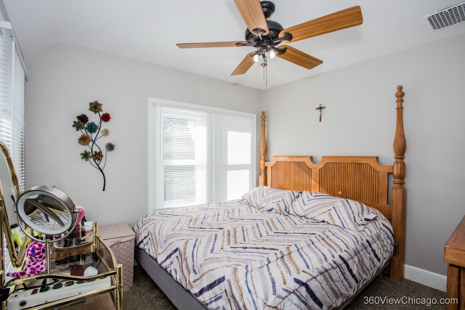 6308 Main Street Union, IL 60180 - Photo 21 of 39 a bedroom with bed and a window
