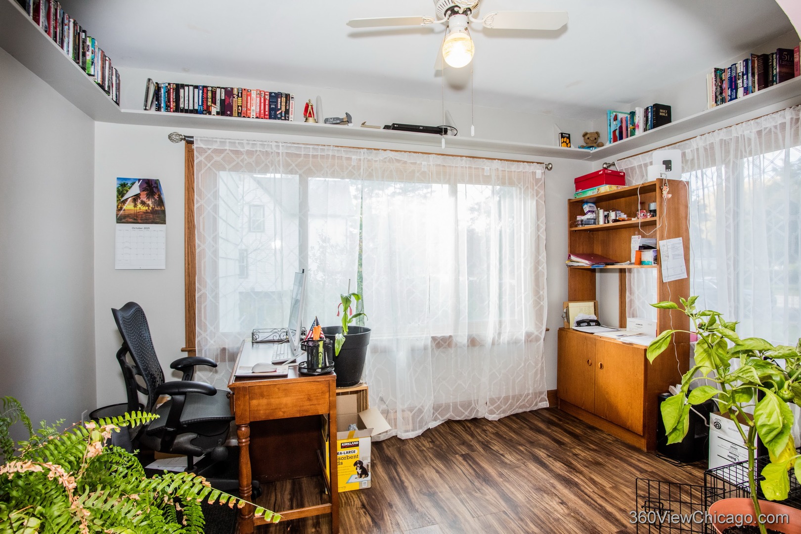 6308 Main Street Union, IL 60180 - Photo 6 of 39 a view of a workspace with furniture and a window