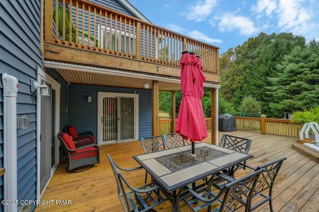a view of a house with a patio