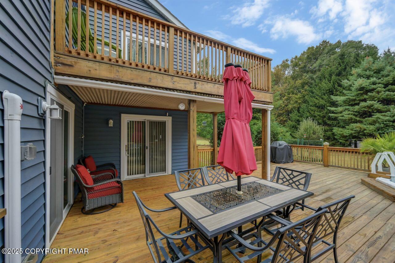 53 Barren Road East Stroudsburg, PA 18302 - Photo 24 of 39 a view of a house with a patio