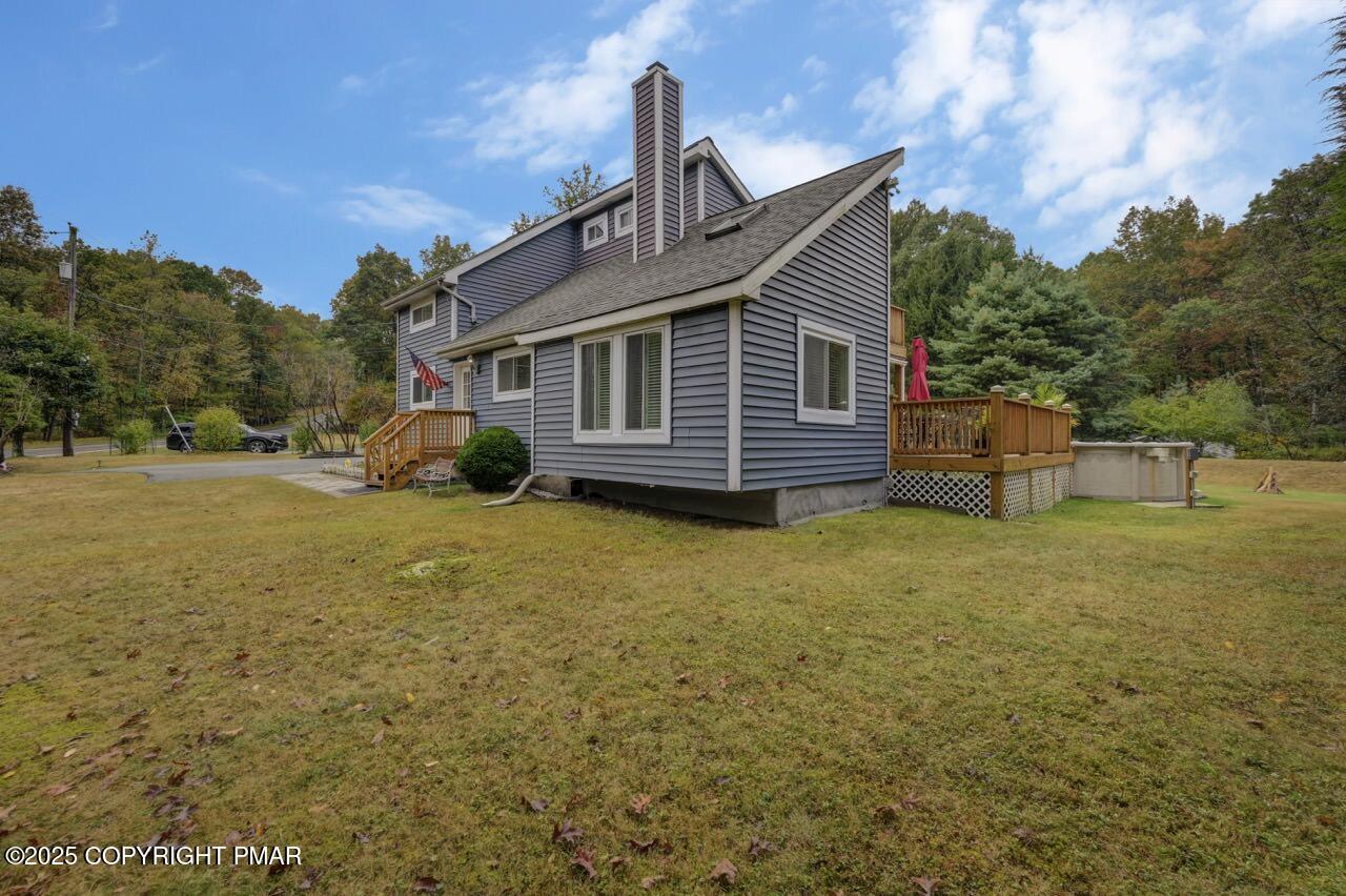 53 Barren Road East Stroudsburg, PA 18302 - Photo 3 of 39 a front view of a house with garden