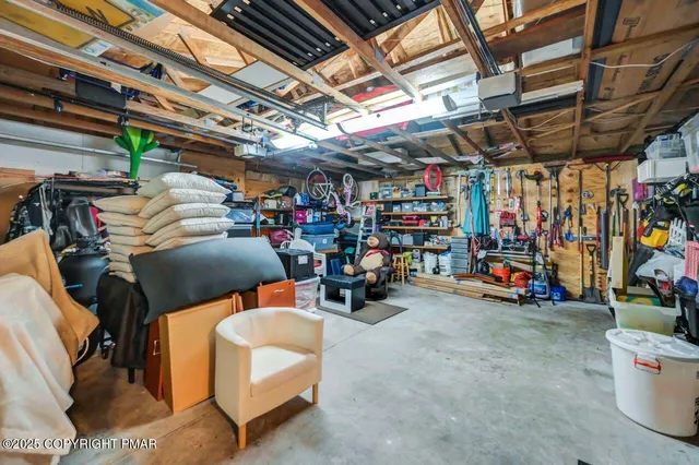 a view of storage and utility room