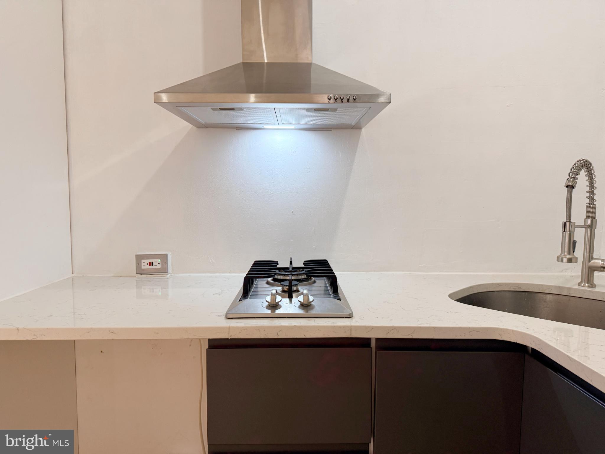 2500 Q Street Northwest, Unit 529 Washington, DC 20007 - Photo 6 of 29 Sleek kitchen with modern appliances.