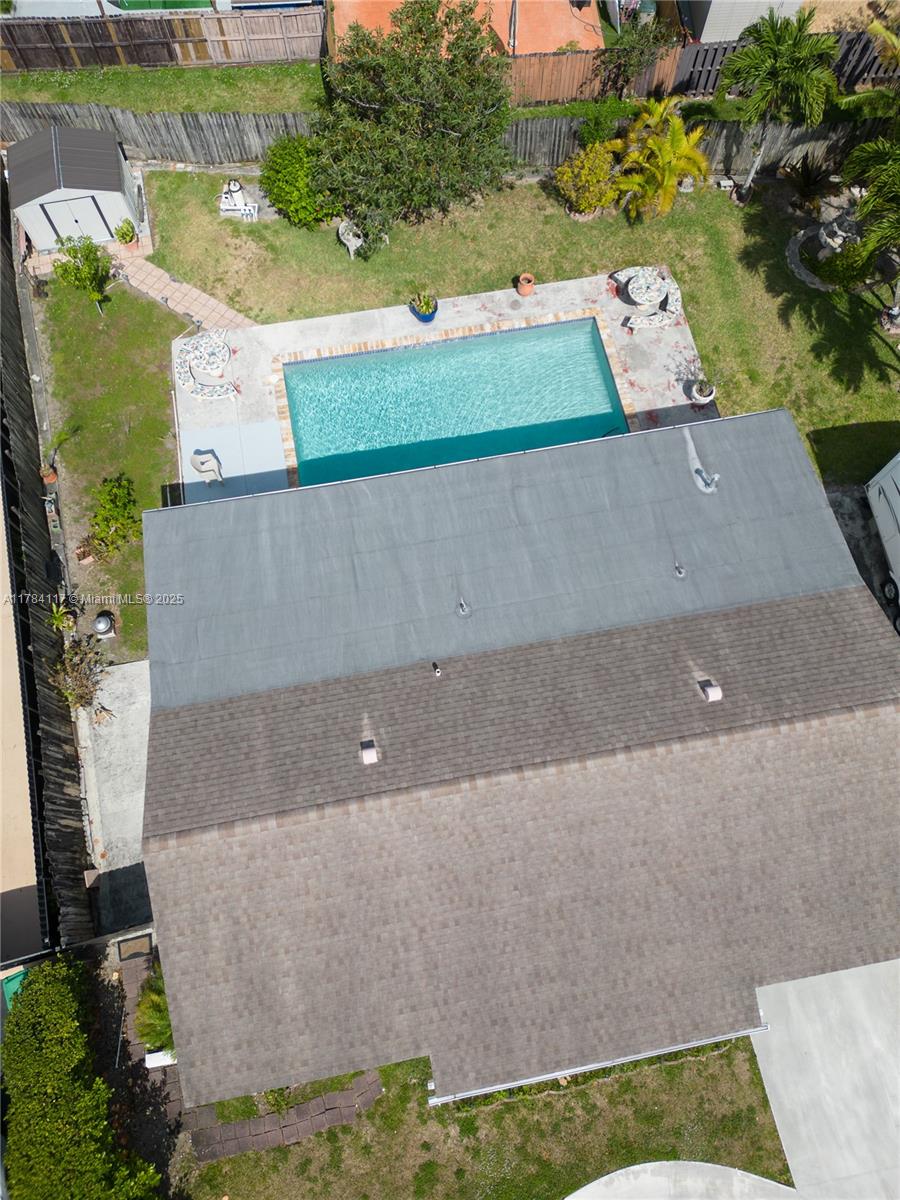5244 Southwest 134th Court Miami, FL 33175 - Photo 23 of 23 an aerial view of a house with a outdoor space